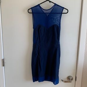 Mesh Blue Dress